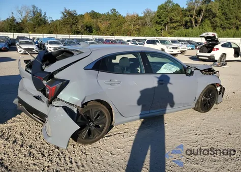 2018 Honda Civic Ex из США, поврежденный, VIN SHHFK7H50JU236095